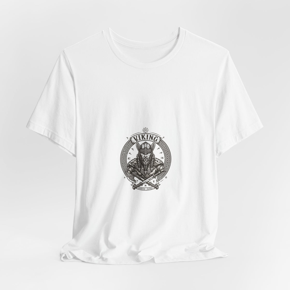Viking Warrior T-Shirt - Norse Skjold Graphic Tee