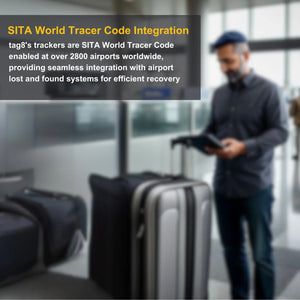 Smart Bag Security Tag -  Iceland Flag [Pack 2]